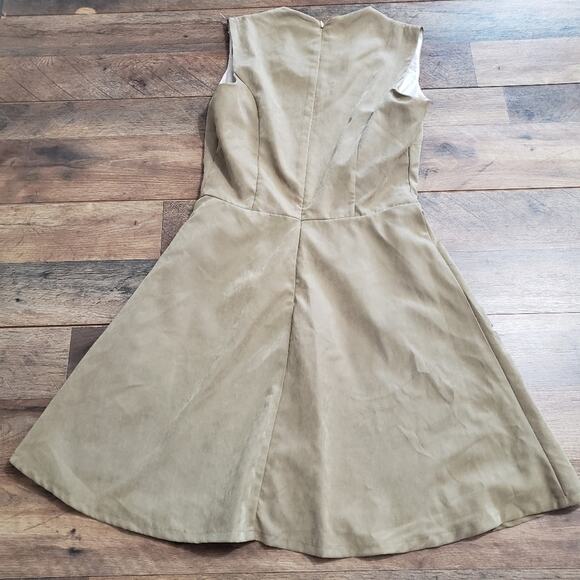 NEW Bar III Geometric Laser Cut Out Fit and Flare Sleeveless Scoopneck Dress - Picture 13 of 13